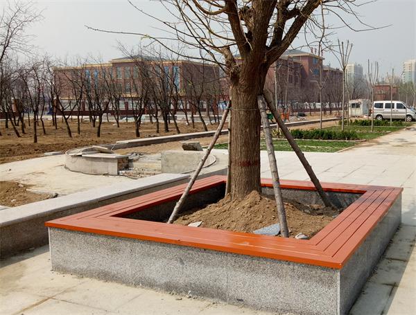 山東園林椅定做，濰坊圍樹椅廠家直銷