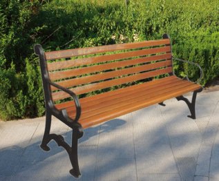 山東德州公園椅,園林椅,休閑椅